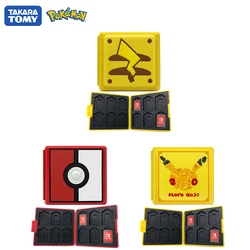 Boîte de rangement pour carte de jeu Pokemon, pour Nintendo Switch, Kawaii, rigide, Pikachu 