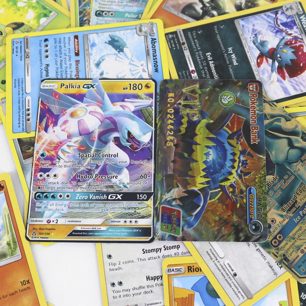 Блестящие ВИП карты Pokemon 42 шт./компл. для детей коллекция игрушек блестящая