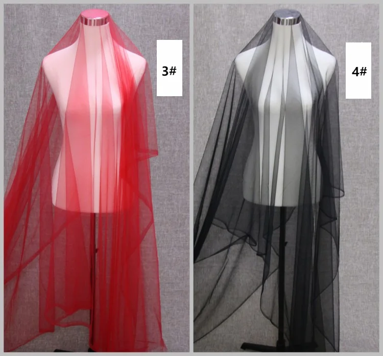 Description Picture 2 of item3/5/10m  Soft Tulle Fabric for Sewing Clothing, Dresses,Skirts,Tutus, See Through Material, High Quality, Sold by the Meter