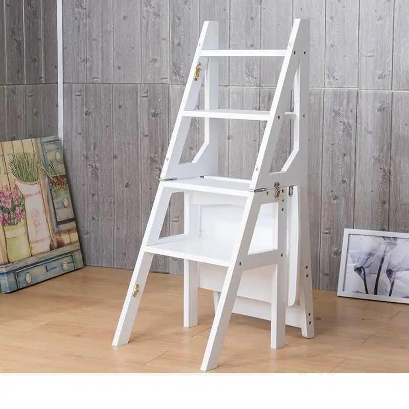 Cocina Marchepied Pliant Складывающийся стул с деревянной лестницей Stepladder Merdiven|Стремянки и