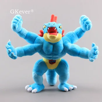 

Anime Feraligatr Machamp Cosplay Plush Doll Stuffed Animal Toy 30cm Kids Cool Xmas Gift