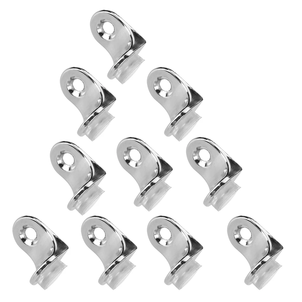 10 Pieces Right Angle 90 Degree Glass Shelf Suction Cup Fixing Bracket
