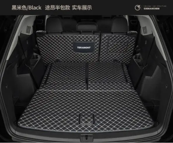 Seven-seat выделенный полноразмерный багажник Коробка коврик для- Volkswagen Teramont/Atlas 5 машинные места стиль