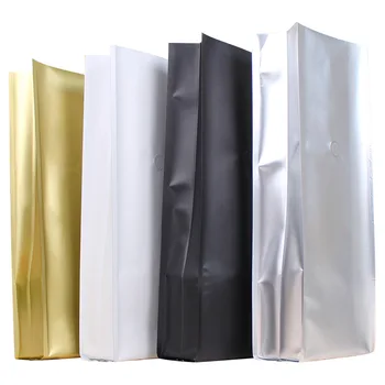 

50pcs per setTwo-Pound Coffee Bag with Air Valve Four-Side Sealing Organ Aluminum Foil Bag Coffee Bean Packaging Bag