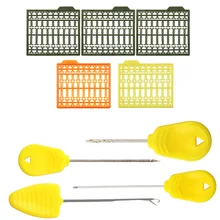 9 шт. рыболовный крючок для ловли карпа Стрингер такелаж игла для приманки с карпом boilies пробка chod инструменты для волос Такелажный набор приманок снасти