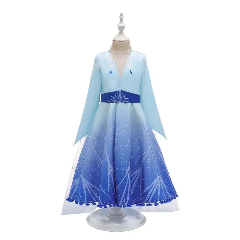 Girls Elsa Dress Carnival Cosplay Kids Dresses For Girls Snow White Elegant Party Princess Dress Children Clothing 4 6 8 12 year