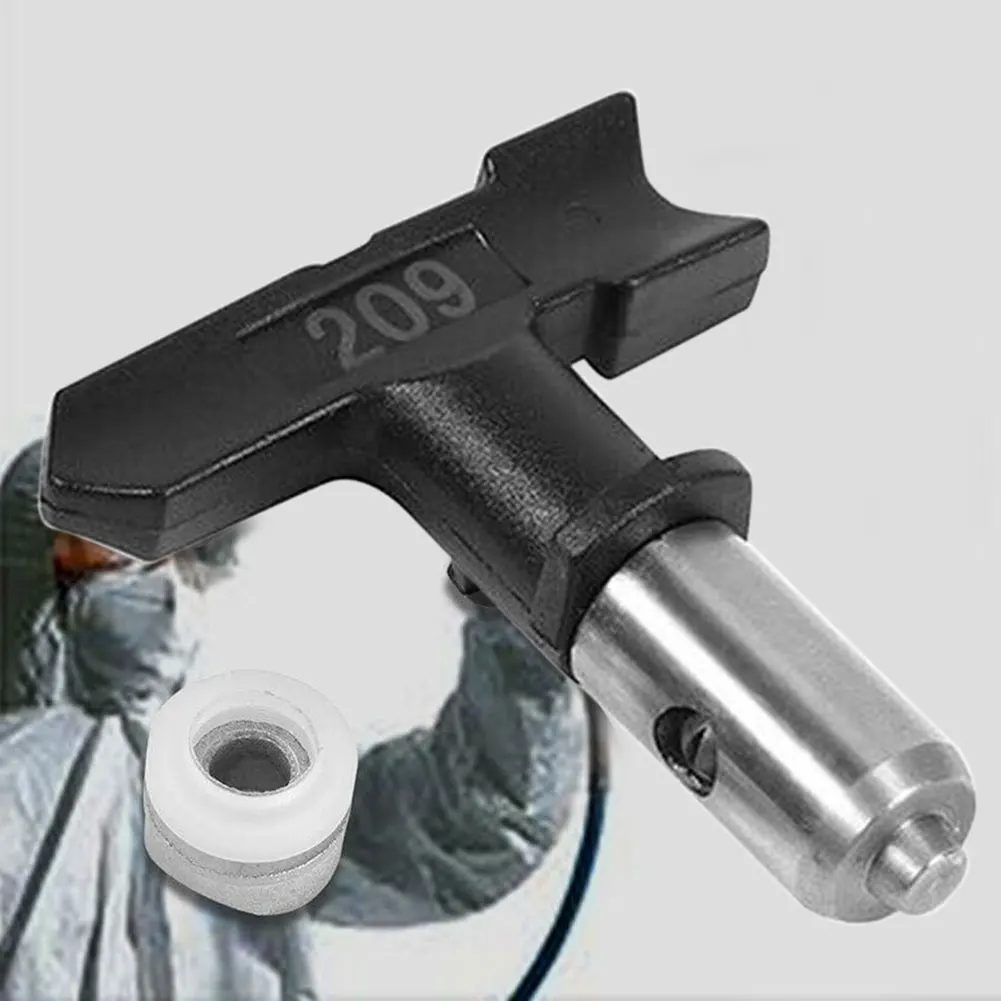 

Garden Accessories Durable Paint Sprayer Nozzle Portable Anti Corrosion Power Tools Airless Tips Seal Airbrush Stainless Steel
