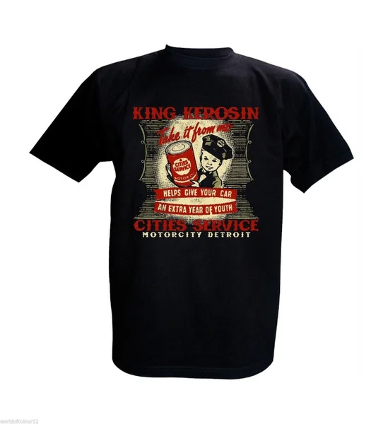 Мужская модная футболка с коротким рукавом King Kerosin | одежда
