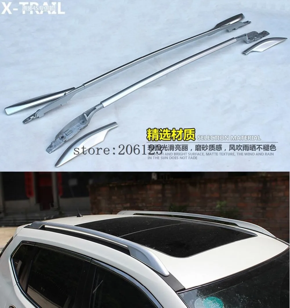 Багажник на крышу боковые рейки Багажники для Nissan Rogue x trail 2014 2015 2016 2017 | Автомобили