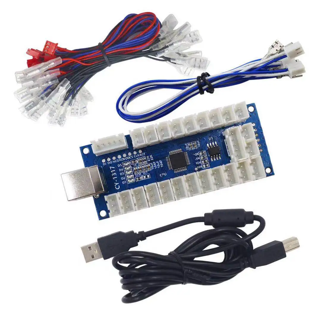 Zero delay encoder 4 in 1 Arcade controller for PS3/PS2/PC/Xbox 360 for windows Android game control board usb pc 