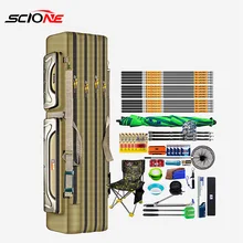 Сумки для рыбалки 2/3/4 слоя 100/120 см Многофункциональный Удочка сумки Чехол Рыболовные Снасти Сумка Холст Рыболовная катушка Шестерни XA139G