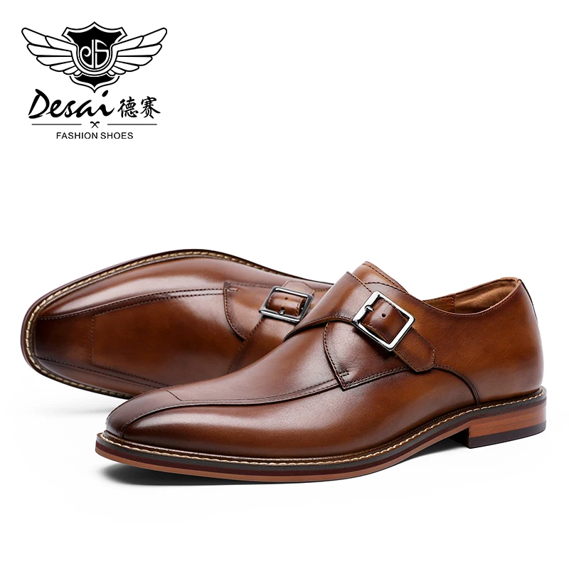 Desai/2019 оптовая продажа мужские лоферы из натуральной кожи белые Формальные туфли крокодиловой большие