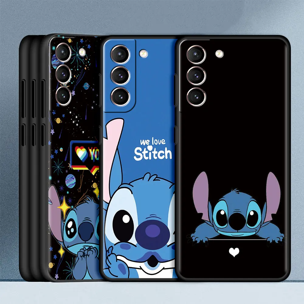 Funda de Lilo & Stitch para Samsung Galaxy S20 FE S21 Ultra S10 + S9