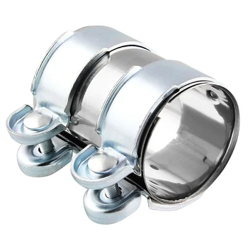 

Car Modification Universal Low Carbon Stainless Steel Clamp Turbo Exhaust Pipe Clamp Buckle Tail Throat Hoop Steel