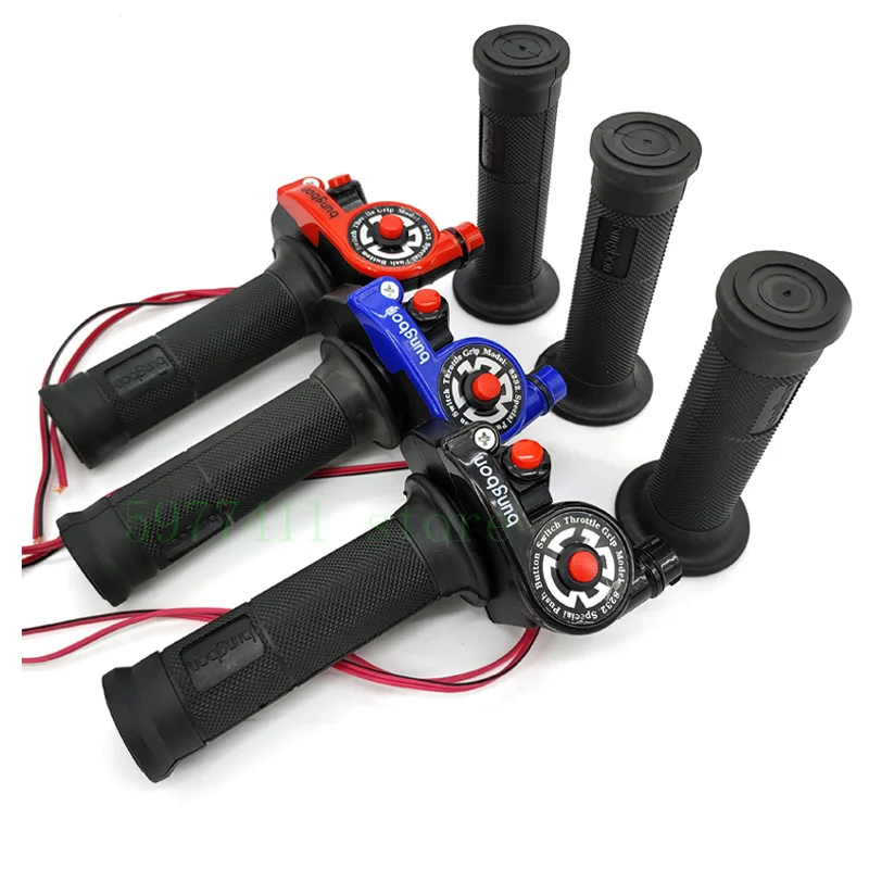 Motocross Quick Throttle Hand Grips Acelerador with On-Off Ignition Switch Twister for Pit Dirt Bike KTM ATV Quad Accessories | Автомобили