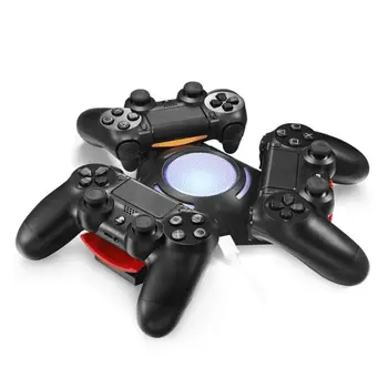 

3 USB Charging Dock Station Base for PS4 Slim Pro Controller Charger Station