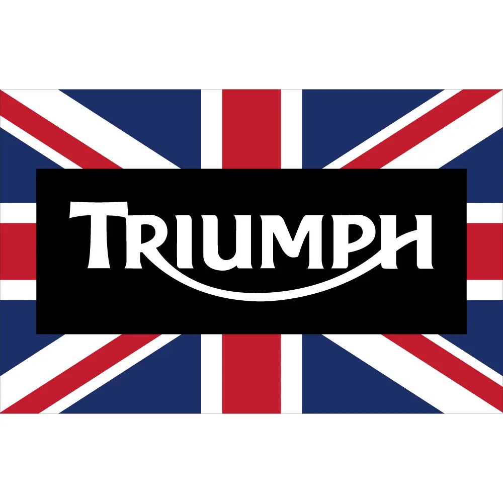 90x150 см 60x90 см Флаг Triumph для автошоу полиэфирный баннер с надписью «Triumph» Автогонки
