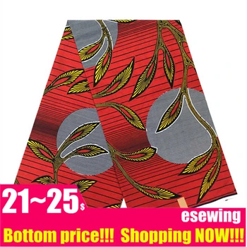 

Veritable Ankara wax Material Factory Price New Design 6 Yards Veritable Ankara wax Guaranteed Real Ankara Wax