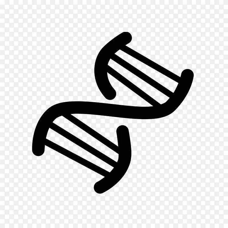 核酸双螺旋计算机图标dna