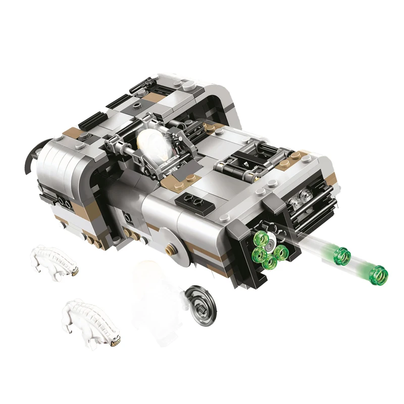 

Bela 10911 426Pcs Moloch's Landspeeder Building Blocks Bricks Kids Toys Gift Compatible With Star Wars 75210