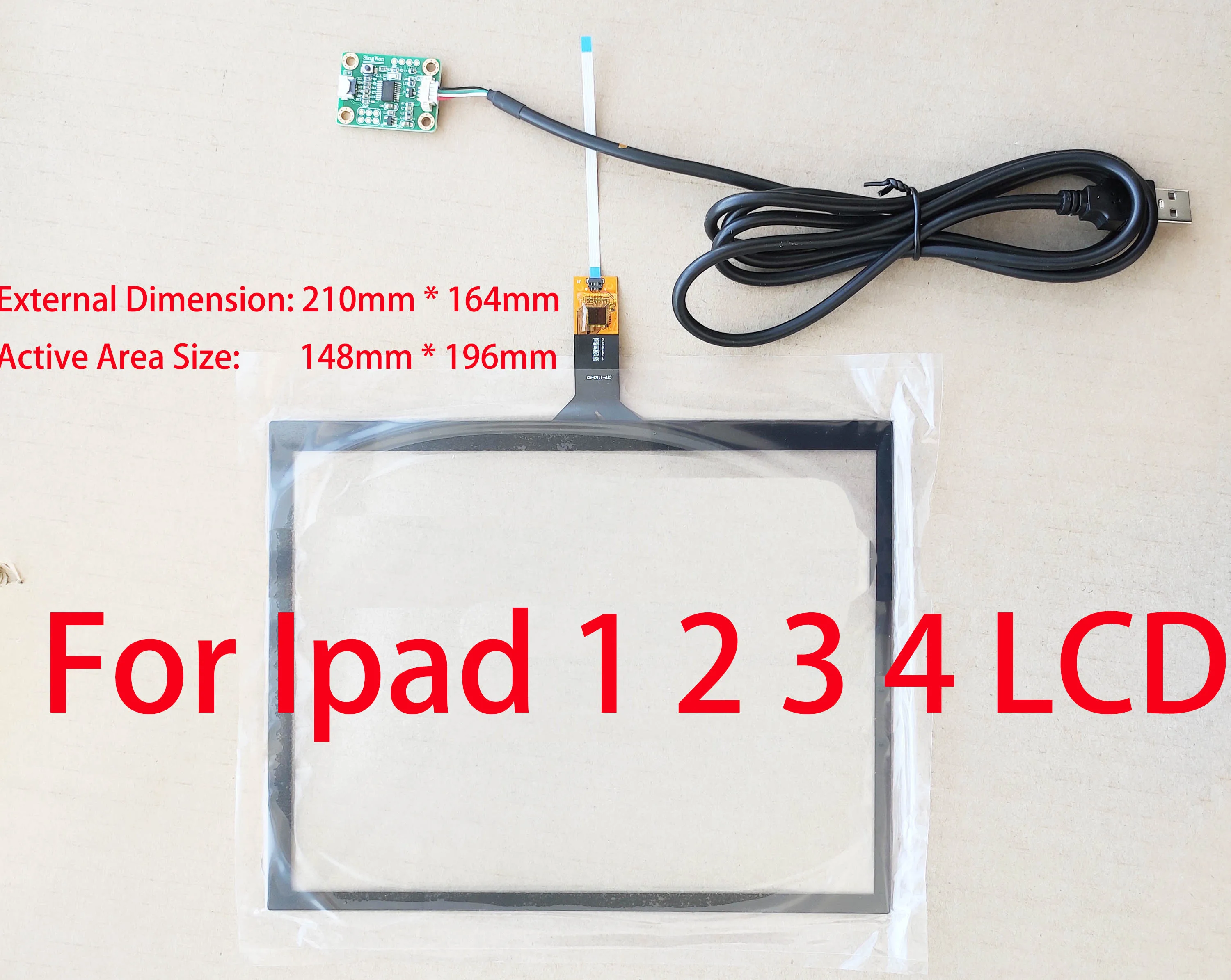 LCD, 2K, 2048x1536, estilo ultra-fino, LP097QX1 LTL097QL01