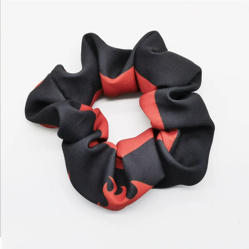 greek goddess costume Anime Demon Slayer Cosplay Hair Scrunchies Nezuko Zenitsu Tanjirou Makomo Features Fashion Hair Accessories Girl Costume Props Anime Costumes