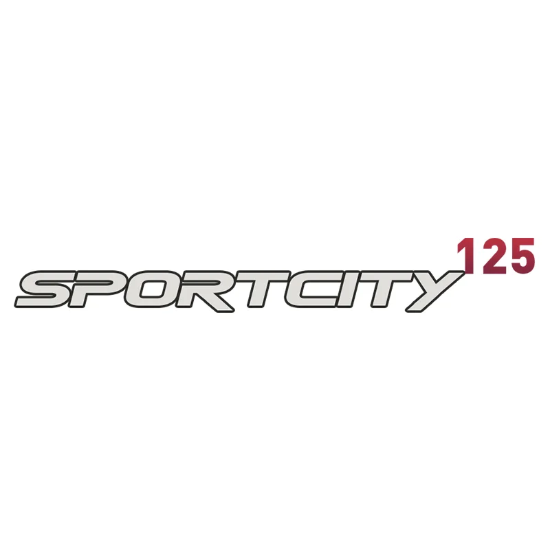 Стильные автомобильные наклейки для SPORTCITY с текстом водонепроницаемые бампер
