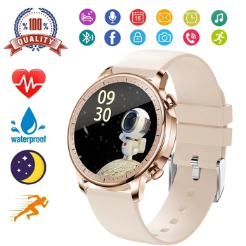 

LIGE Heart rate detection Smart Watch Sport Metal Heart Rate Sleep Monitor IP68 Waterproof iOS Android Global Version for Xiaomi