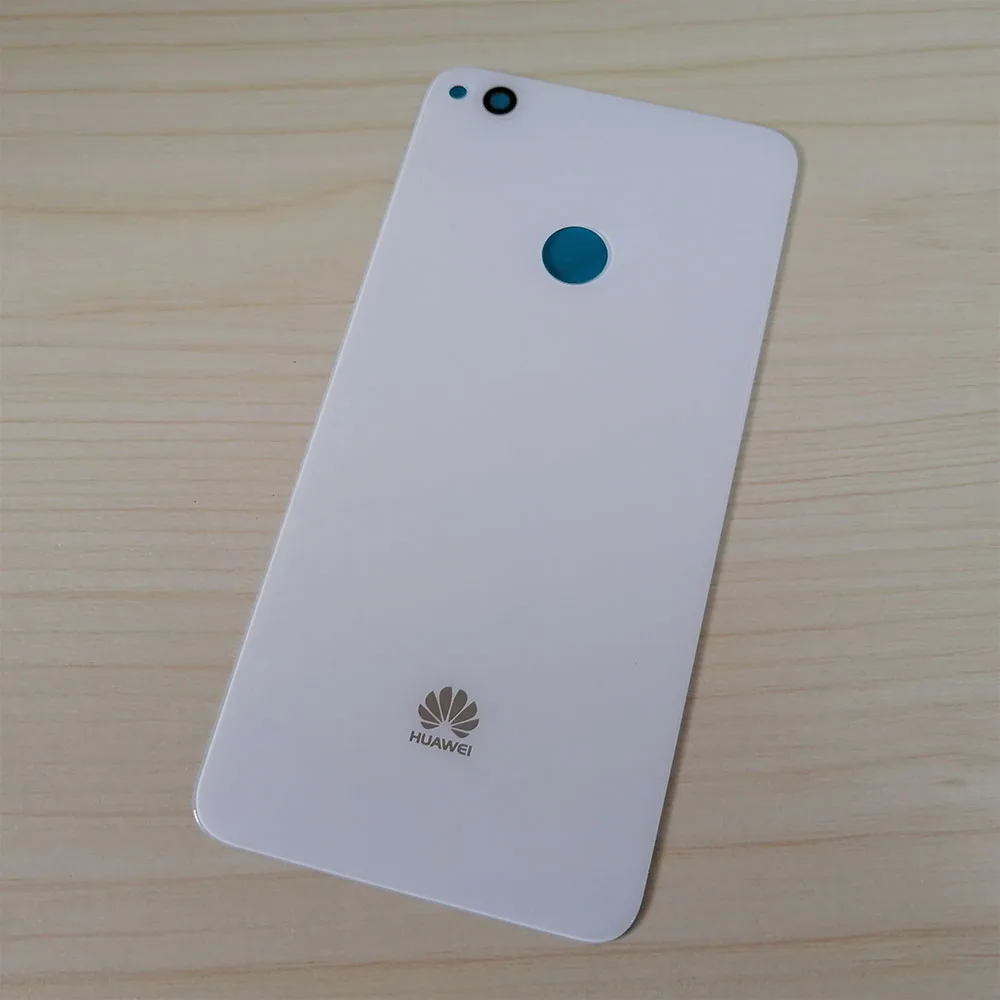White p9 lite 2017 huawei задняя крышка корпуса задняя дверь для huawei P8/P9 Lite Задняя стеклянная крышка батарейного отсека Замена панели - Цвет: White p9 lite 2017