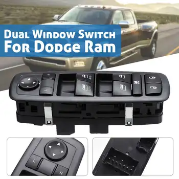 

New Car Power Window Switch Door Lock Switch Push Pull Switch Driver Side For Dodge Ram 2009 2010 2011 2012 4602863AD 4602863AB