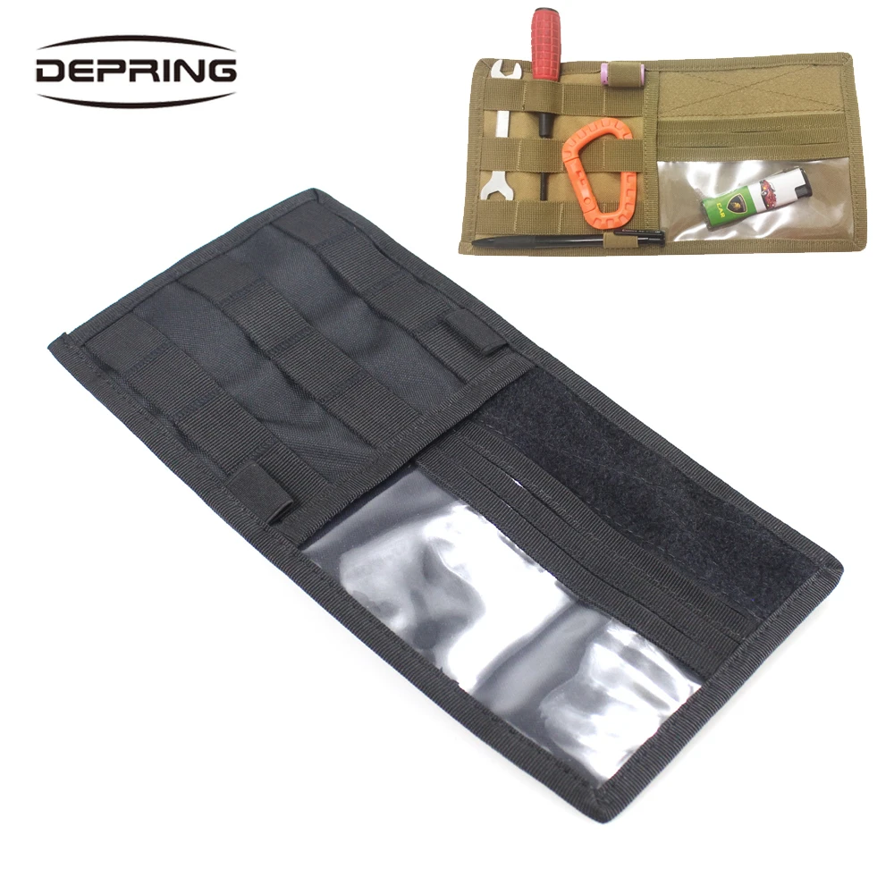 

US STOCK Tactical Vehicle Visor Panel MOLLE Car Sun Visor Holder Organizer CD Bag Card Holder Pouch Outdoor Accessories