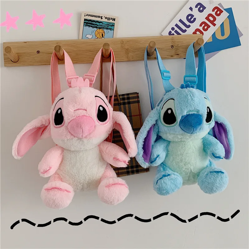 STITCH DISNEY ANGEL Plush Toys Stuffed With Dolls Can Be Carried