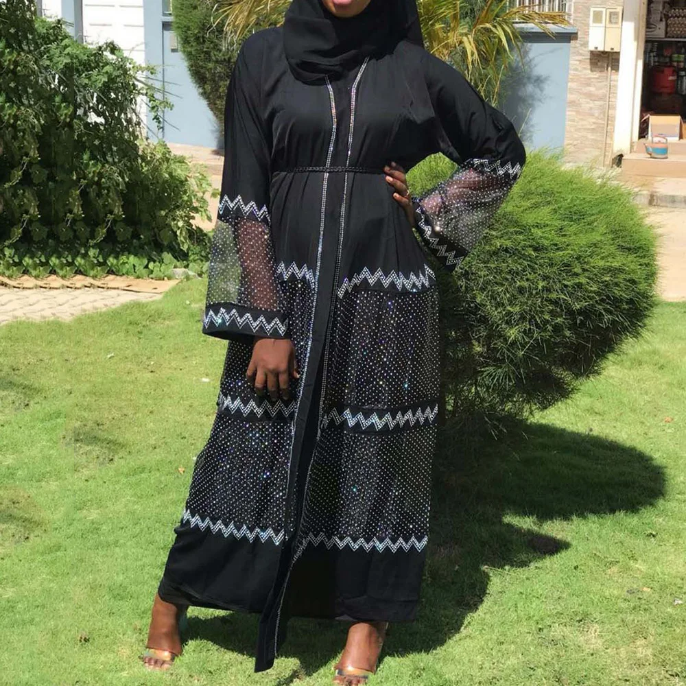 3XL кардиган Дубай Abaya 2020 мусульманское длинное платье для женщин вечевечерние