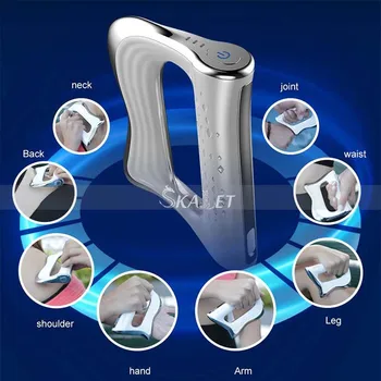 

Myofascial Massager Electric Physiotherapy Microcurrent NMES Fascia Wrap Film Impact Muscle Deep Relax Massage Stick