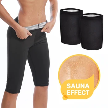 

Body Shaper High Waist Tummy Control Shapewear Weight Loss Thighs Waist Trainer Pants+Slimming Flabby Arms – Gym Sleeves Set