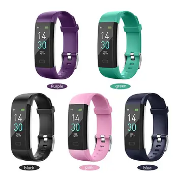 

S5 Smart Bracelet Heart Rate Monitor Fitness Tracker IP68 Wristband Watch