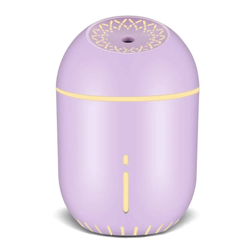 Small Humidifier Mini Humidifier Aromatherapy Ultrasonic Air Cool Mist Humidifier with Night Light Waterless Auto Shut-Off for H