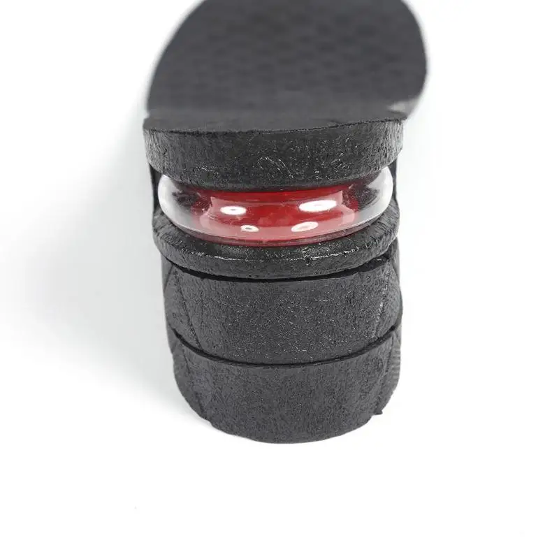 3-7cm Unisex Height Increase Insole Heightening Cushion Adjustable Cut Shoe Heel Insert Taller Lift Shoe Heel Insert Foot Pad