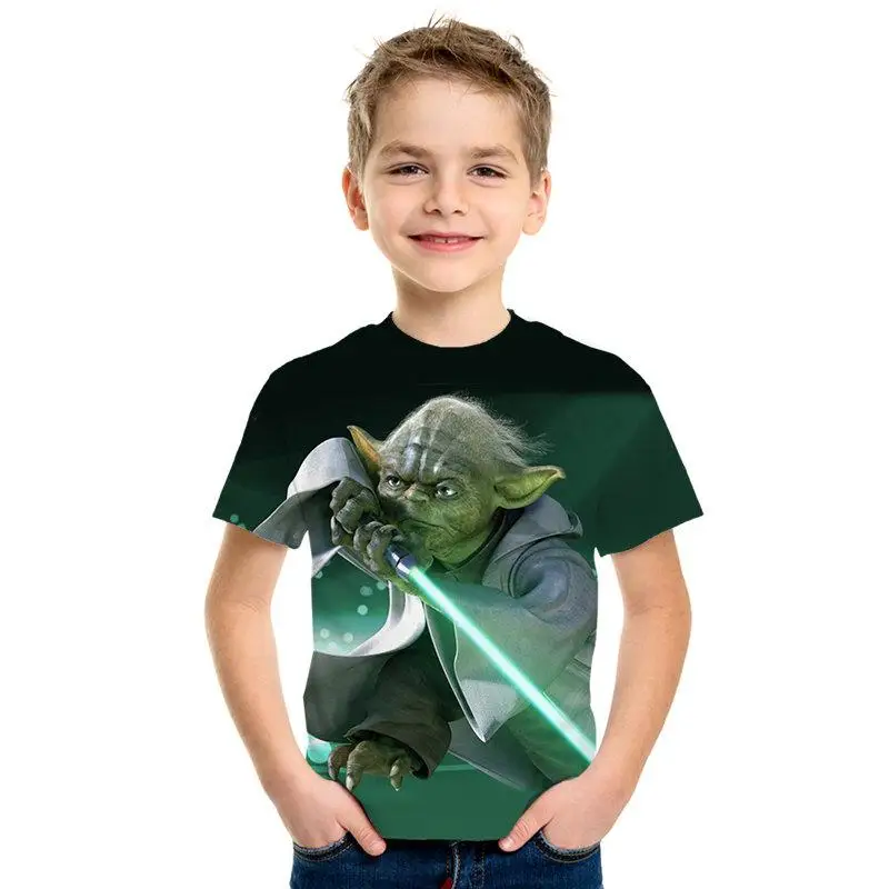 Men/Girls Tops Short Sleeve T-Shirt Video Game 3D Print Children's T-Shirt Battlefield 2 pattern print children's t-shirt
