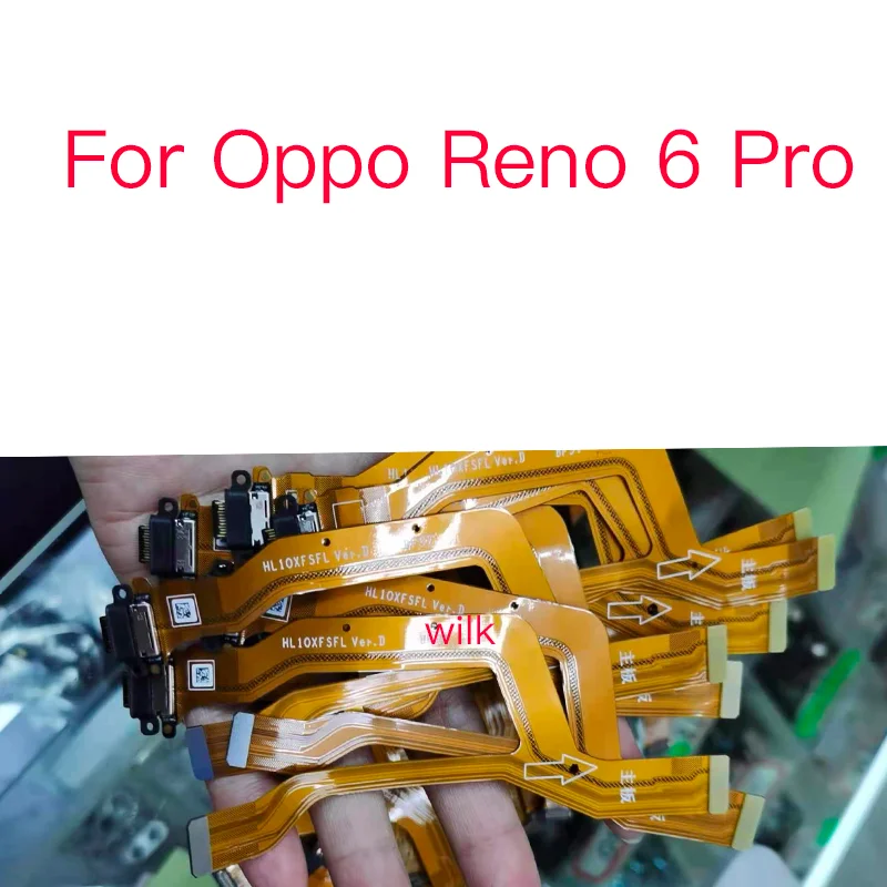 1 шт. новая оригинальная зарядная плата с USB-портом для Oppo Reno6 Pro Reno6pro Reno 6