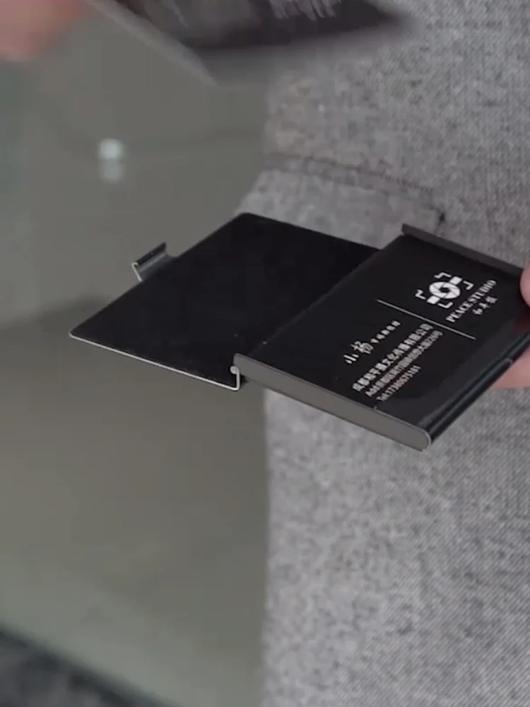Весткрик из настоящего углеродного волокна тонкий бизнес-держатель для карт, минималистичный чехол для кредитных id карт с зажимом
