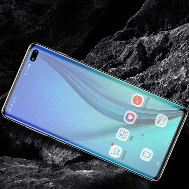 Полное покрытие жидкого УФ клея матовое закаленное стекло для samsung Galaxy S10 Note 10 S9 S8 Plus Защитная пленка для экрана