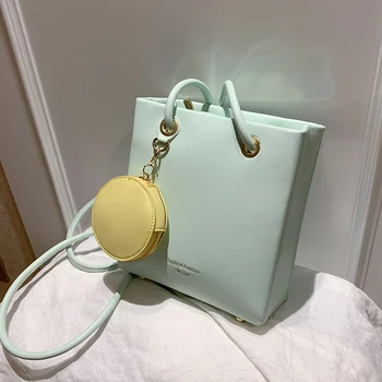 

Fashion PU Leather Shoulder Bags For Women 2020 Messenger Bag Tote bag Cross body Handbags bolsos de mujer Lady Travel bags