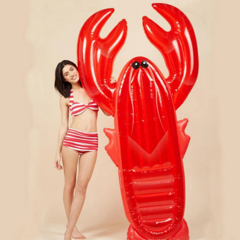 Giant Red Lobster Pool Float Inflatable 
