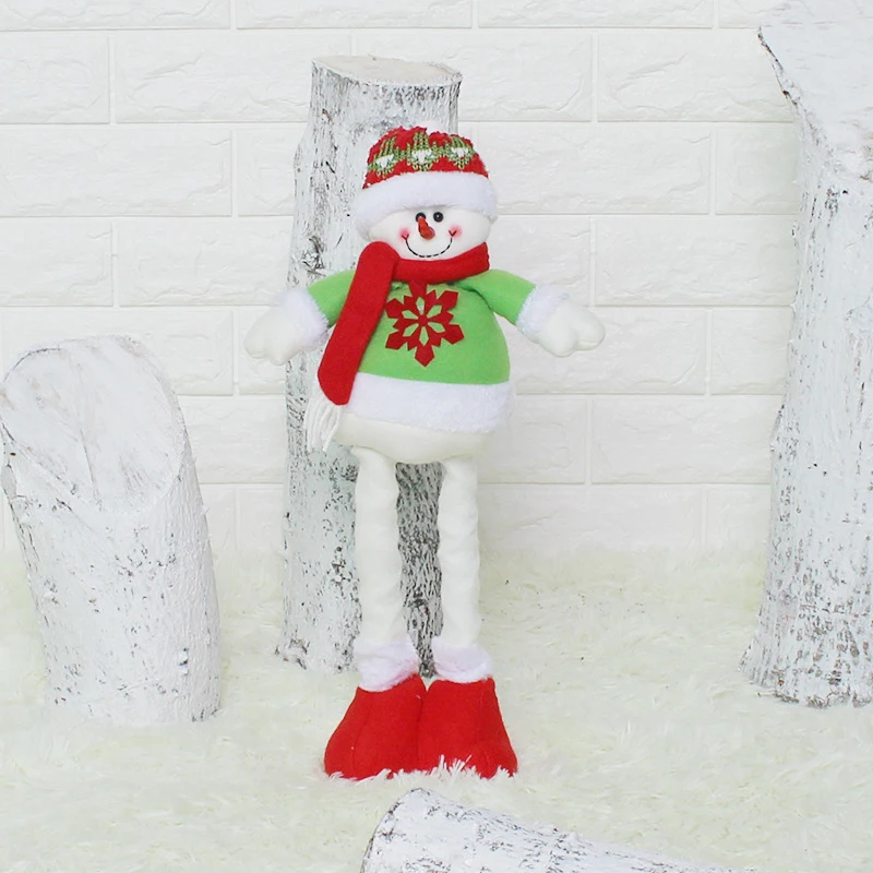 Вечерние куклы Рождественская елка Рождественский Декор игрушка праздник старый человек снеговик