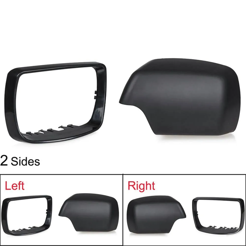 Боковое зеркало заднего вида обрезное кольцо рамка зеркальная Крышка черный