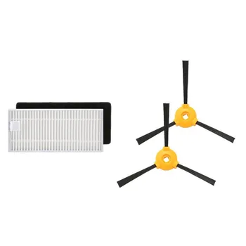 

Hot Replacement Foam Filter+Hepa Filter/Side Brush for Ecovacs Deebot N79 N79S Robotic Spare Part Accessories