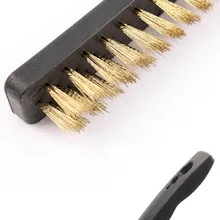 6 шт./компл. Стальная проволока латунная промышленная Набор щеток для чистки для удаления ржавчины Spark инструмент