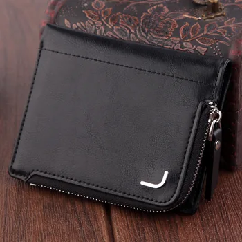 

Slim wallet men Thin wallet Vintage Design Males purse Wallets Coin Purses card holder LSWJ015