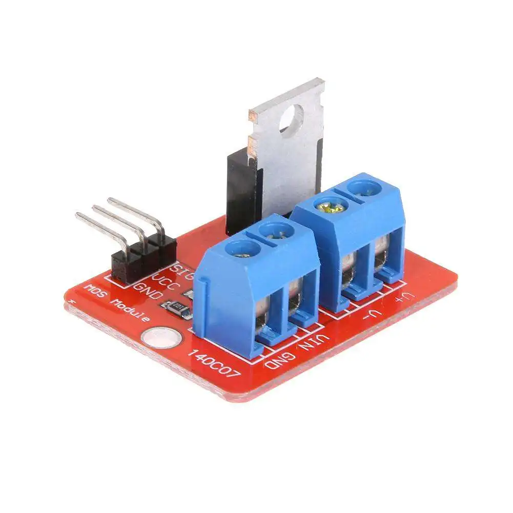 5 шт. IRF520 драйвер MOS модуль PWM диммер для MCU ARM Raspberry Pi 0 24 В Топ Mosfet Кнопка ШИМ затемнения Arduino|Диммеры| |